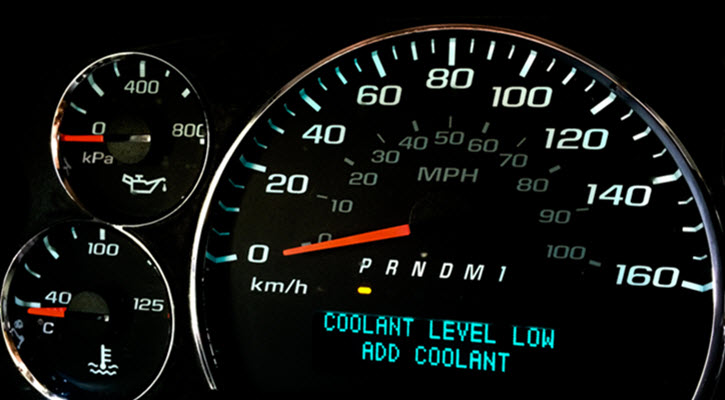 Audi Coolant Level Low Warning