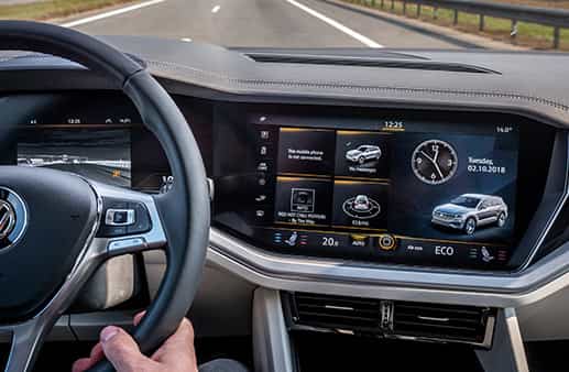 Man Driving Volkswagen Car