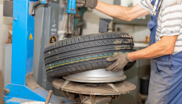 Car Tire Rotation Car Tire Rotation